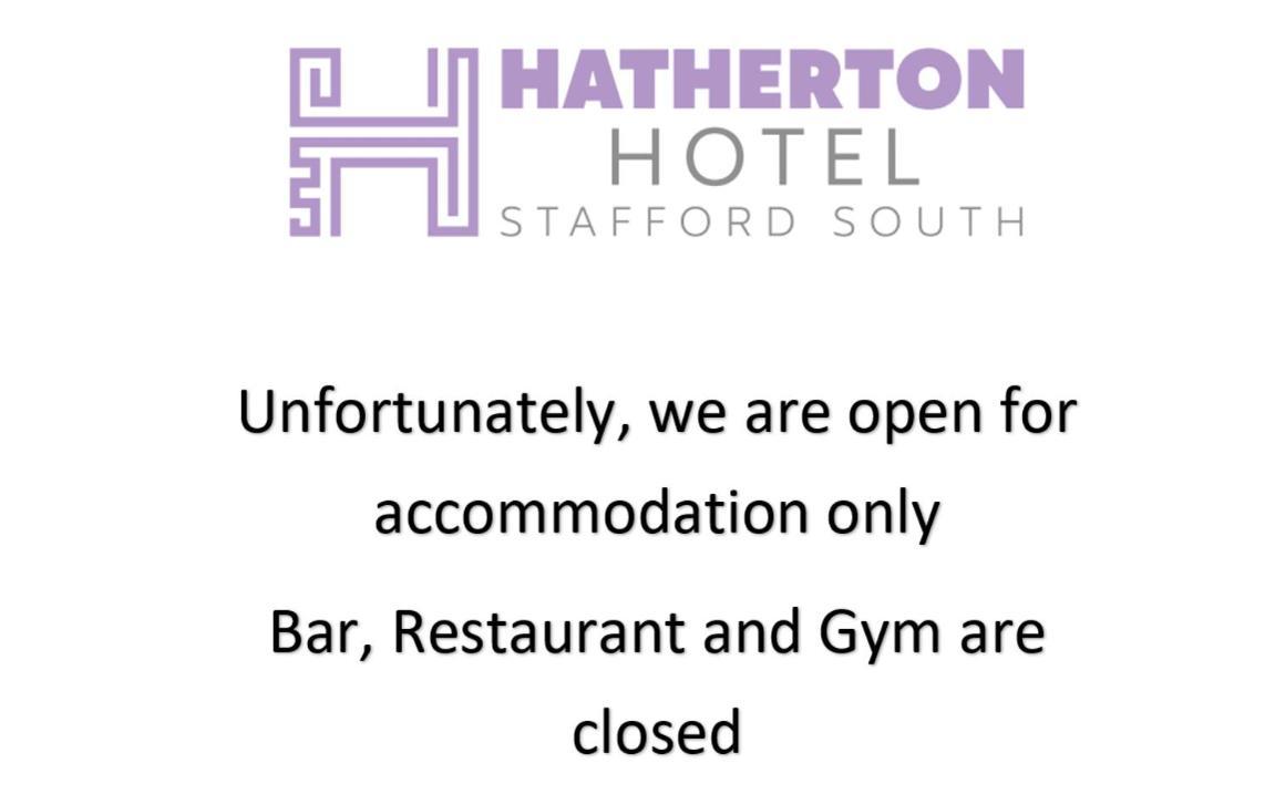 Stafford South Hatherton Hotel Penkridge Ngoại thất bức ảnh